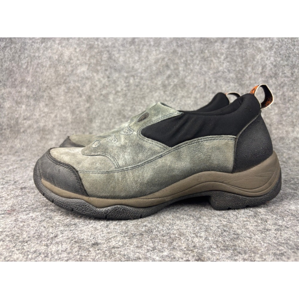 Ariat Terrain Slip On Shoes Womens 8.5 Green Suede Low Top Outdoor Walking